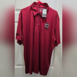Champion Men's Gamecock Embroidered Polo Shirt, 2xl
